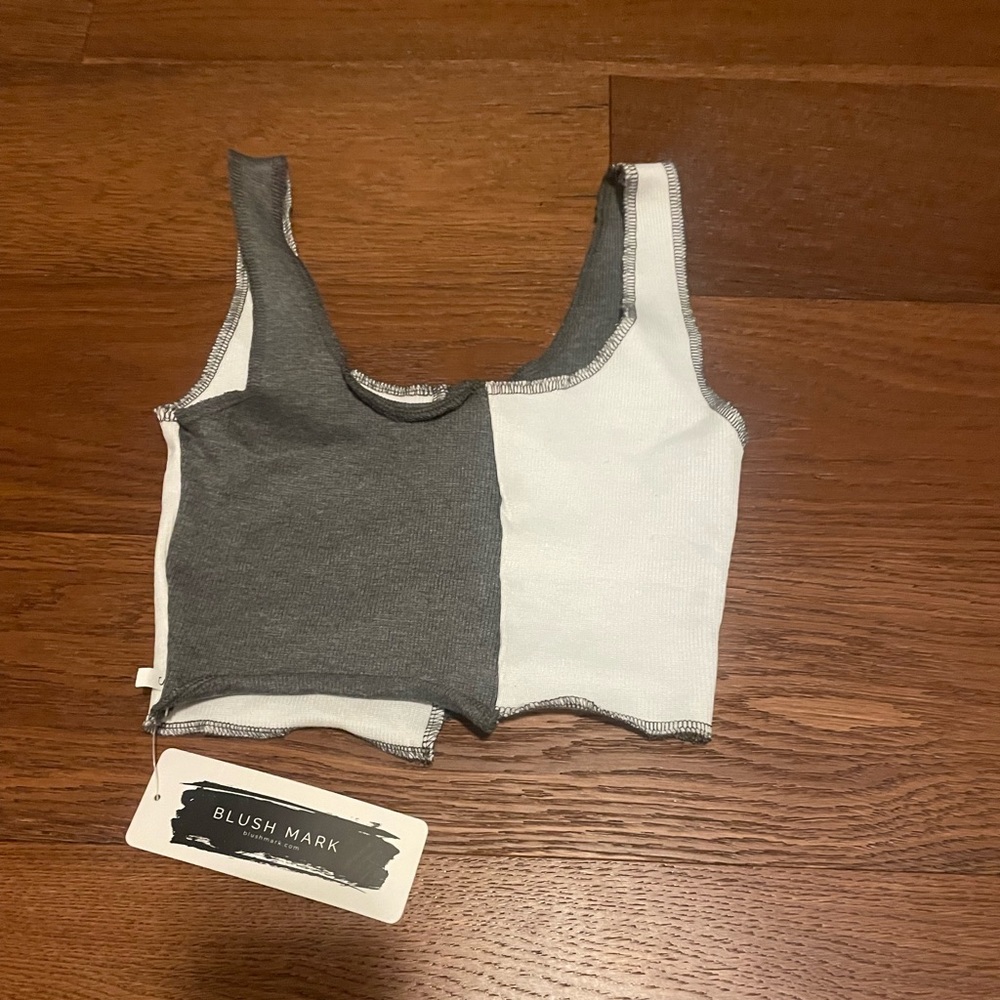 Color block shirt